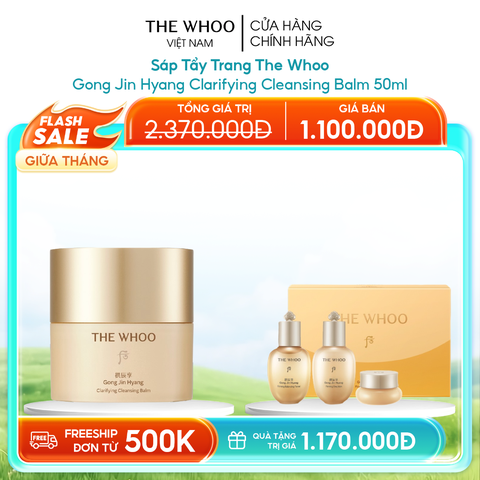 Sáp Tẩy Trang The Whoo Gongjinhyang Clarifying Cleansing Balm