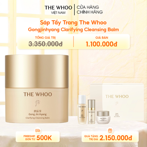 Sáp Tẩy Trang The Whoo Gongjinhyang Clarifying Cleansing Balm