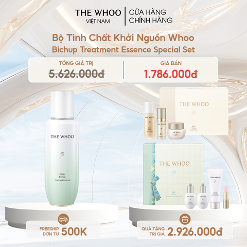 Bộ Tinh Chất Khởi Nguồn Whoo Bichup Treatment Essence Special Set