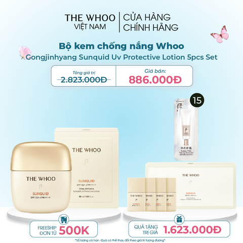 Bộ Tinh Chất Khởi Nguồn Whoo Bichup First Moisture Danhase Y25 Set