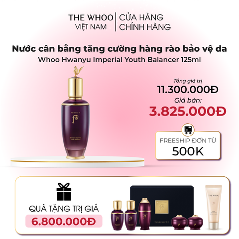 Nước cân bằng Kiệt tác Hoàn lưu Hwanyu Imperial Youth Balancer