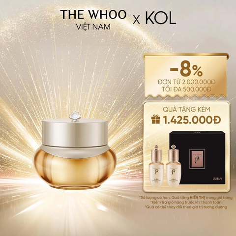 [KOL x The Whoo] Kem dưỡng ẩm The Whoo Gongjinhyang Firming Cream