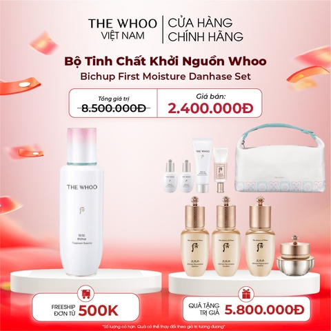 Bộ Tinh Chất Khởi Nguồn Whoo Bichup First Moisture Danhase Y25 Set
