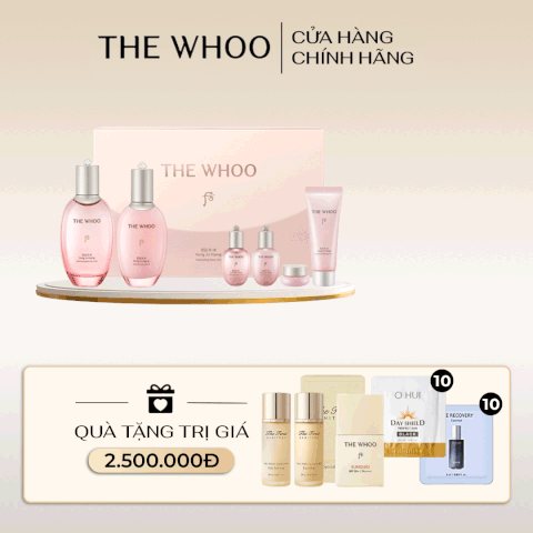 Bộ Dưỡng Ẩm Chống Lão Hóa Whoo Gongjinhyang Soo Vital Hydrating 2pcs