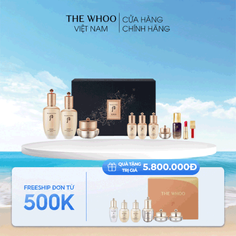 Bộ Dưỡng Da Chống Lão Hóa Cao Cấp Whoo Cheonyuldan 3pcs Special Set