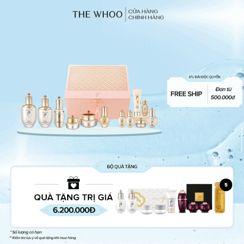 Bộ Dưỡng Da Chống Lão Hóa Toàn Diện The History Of Whoo Cheongidan Special Set