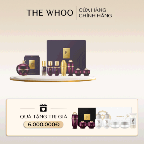 Bộ Dưỡng Da Kiệt Tác Hoàn Lưu Cao Whoo Imperial Youth Master Cream Special Set