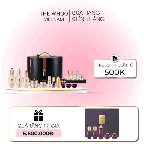 Bộ Dưỡng Da Trẻ Hóa Whoo Cheonyuldan 6pcs Special Set