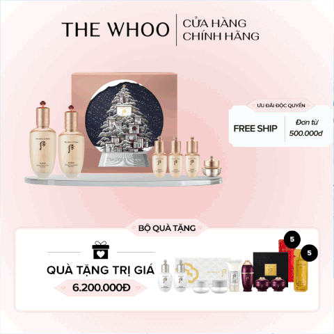 Bộ Dưỡng Da Trẻ Hóa Whoo Cheonyuldan Special Set 2023