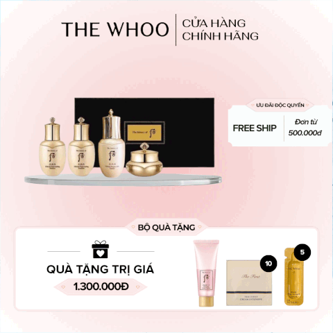 Bộ Dưỡng Da Whoo Cheonyuldan Ultimate Regenerating Gift Set Mini 4pcs