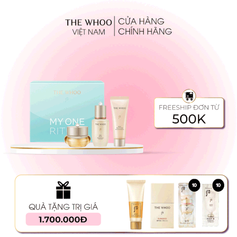 Bộ Dưỡng Da The Whoo Bichup My One Ritual Special Set