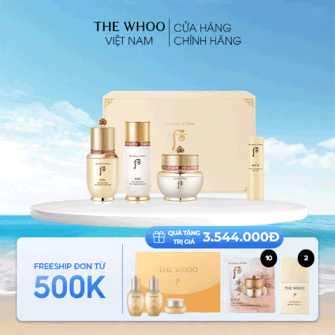 Bộ Dưỡng Da Whoo Bichup Bichup Anti-Aging Special Set