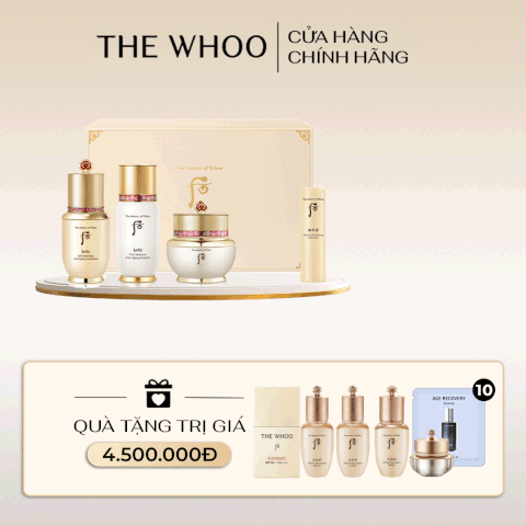 Bộ Dưỡng Da Whoo Bichup Bichup Anti-Aging Special Set