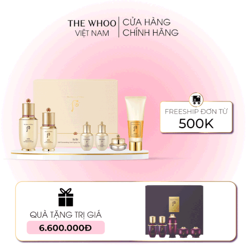 Bộ dưỡng da Whoo Bichup Self Generating Anti Aging Concentrate Special 2pcs set
