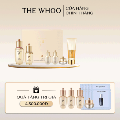 Bộ dưỡng da Whoo Bichup Self Generating Anti Aging Concentrate Special 2pcs set