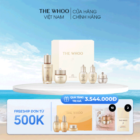 Bộ dưỡng da Whoo Bichup Ultimate Recovery Youth Duo Set