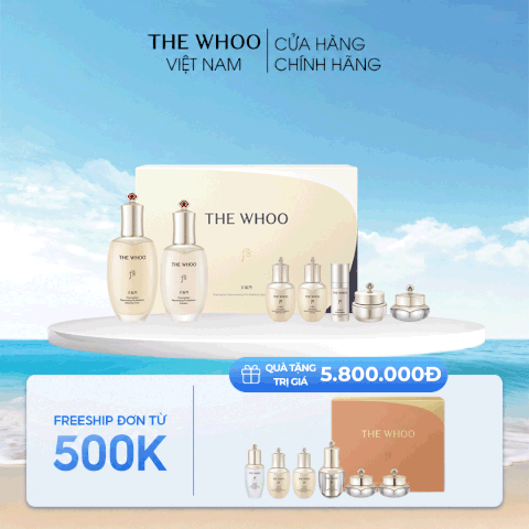 Bộ Dưỡng Da Whoo Cheongidan Pro Radiant 2pcs Set
