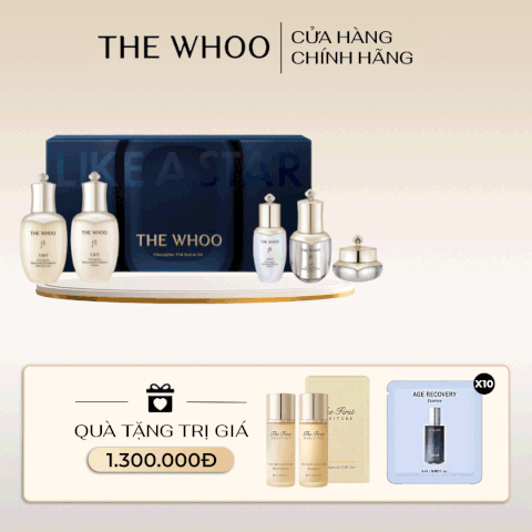 Bộ Dưỡng Da Whoo Cheongidan Pro Radiant Trial Special Set