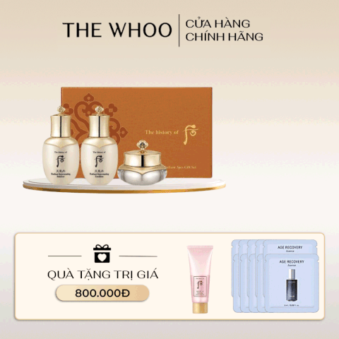 Bộ dưỡng da Whoo Cheongidan Radiant Rejuvenating Mini Set 3pcs