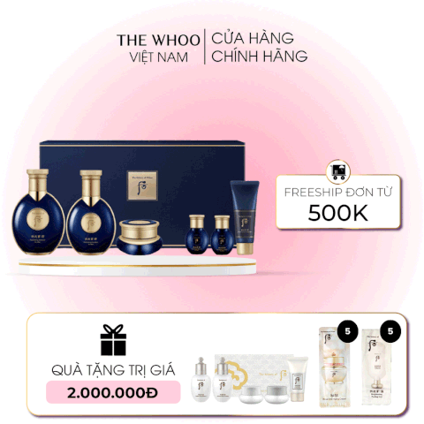 Bộ Dưỡng Dành Cho Nam Whoo Gongjinhyang For Men