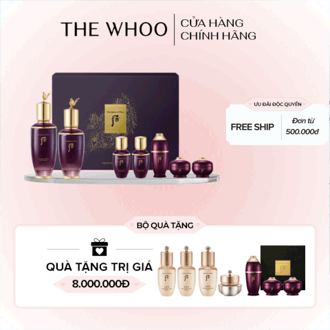 Bộ Dưỡng Kiệt Tác Hoàn Lưu Cao Whoo Imperial Youth Special 2pcs Set
