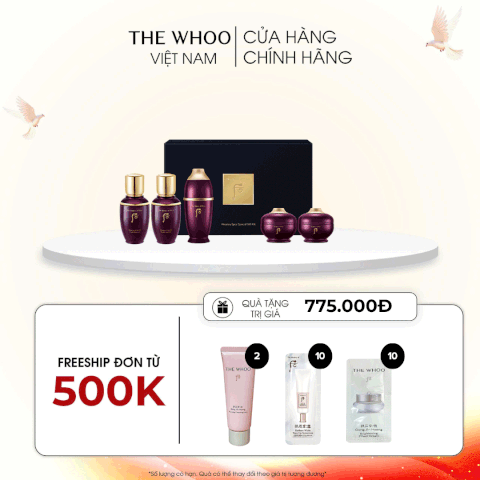 Bộ dưỡng Whoo HwanYu Hoàn lưu Cao mini 5 pcs