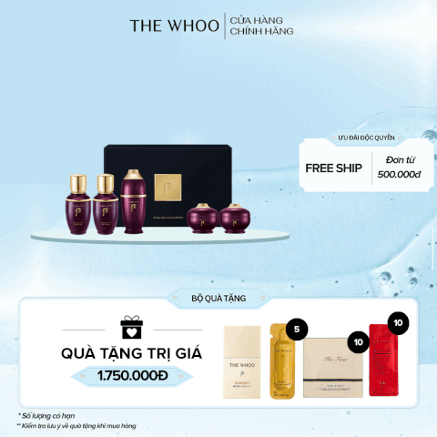 Bộ dưỡng Whoo HwanYu Hoàn lưu Cao mini 5 pcs