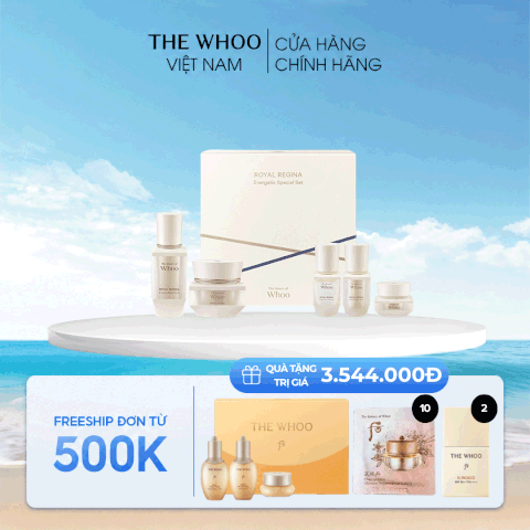 Bộ Dưỡng Whoo Royal Regina Energetic 2pcs Special Set