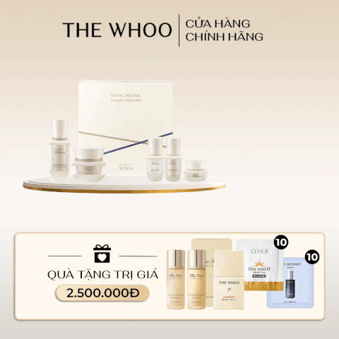 Bộ Dưỡng Whoo Royal Regina Energetic 2pcs Special Set