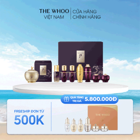 Bộ Kem Dưỡng Kiệt Tác Hoàn Lưu Cao Whoo Hwanyu Imperial Youth Master Cream Special Set