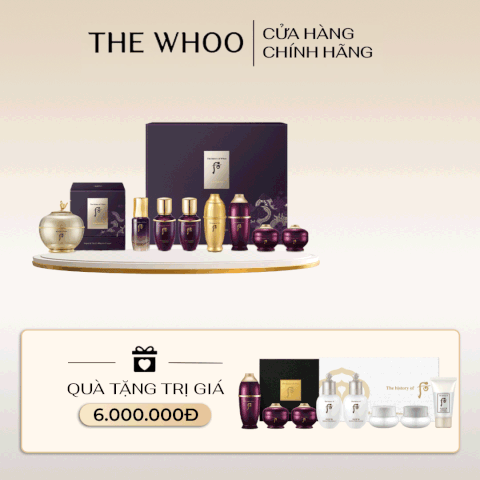 Bộ Kem Dưỡng Kiệt Tác Hoàn Lưu Cao Whoo Hwanyu Imperial Youth Master Cream Special Set