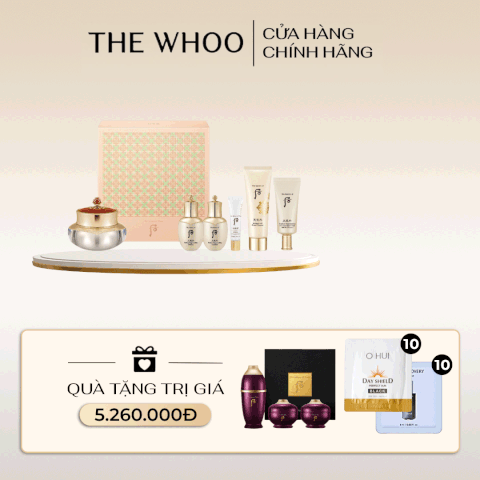 Bộ Kem Dưỡng Mắt Xóa Nhăn Cheongidan Radiant Regenerating Eye Cream Special Set