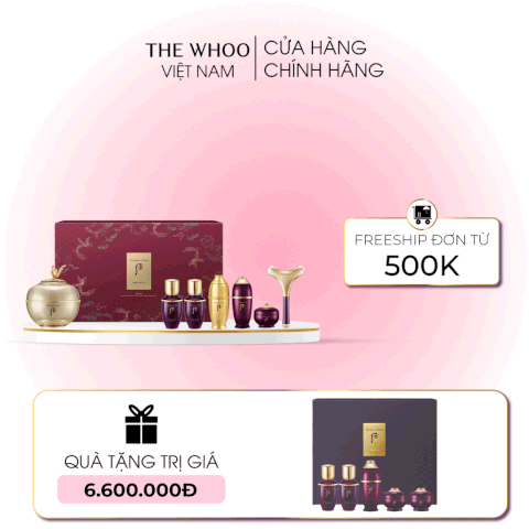 Bộ Kem Mắt Kiệt Tác Hoàn Lưu Cao Whoo Hwanyu Imperial Youth Contour Eye Cream New Year Set