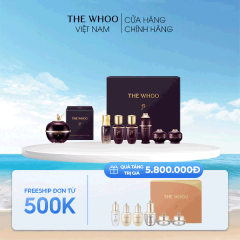 Bộ Kem Mắt Kiệt Tác Hoàn Lưu Cao Whoo Hwanyu Imperial Youth Contour Eye Cream Thế Hệ 5