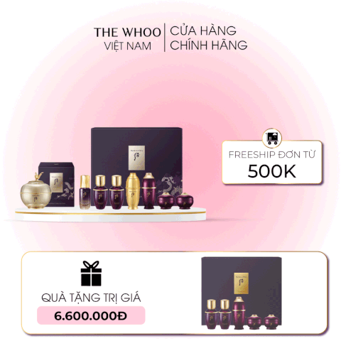 Bộ Kem Mắt Kiệt Tác Hoàn Lưu Cao Whoo Hwanyu Imperial Youth Contour Eye Cream Special Set New