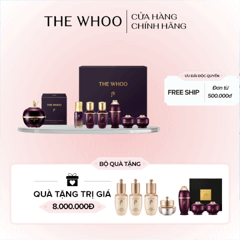 Bộ Kem Mắt Kiệt Tác Hoàn Lưu Cao Whoo Hwanyu Imperial Youth Contour Eye Cream Thế Hệ 5
