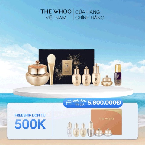 Bộ Mặt Nạ Ngủ Whoo Cheonyuldan Ultimate Regenerating Overnight Mask Special Set