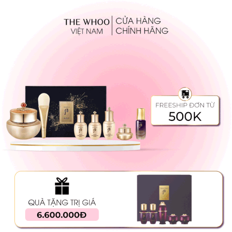 Bộ Mặt Nạ Ngủ Whoo Cheonyuldan Ultimate Regenerating Overnight Mask Special Set