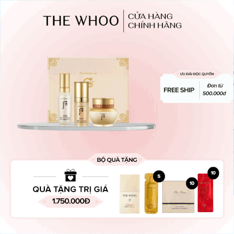 Bộ sản phẩm chống lão hóa Whoo BiChup Anti-Aging Special Gift set 3pcs