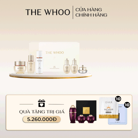 Bộ sản phẩm chống lão hóa Whoo Bichup Royal Anti Anging Duo Set