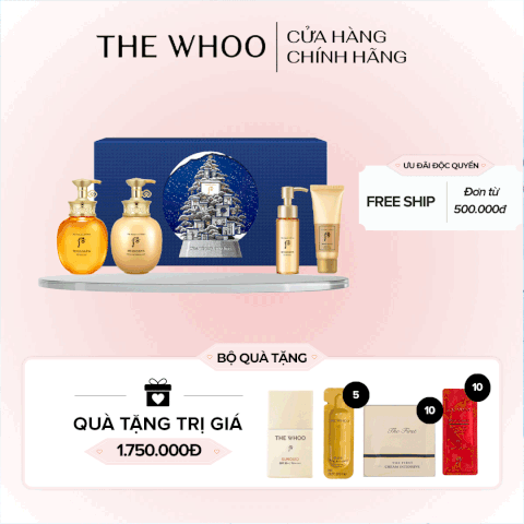 Bộ Sữa Tắm Và Dưỡng Cơ Thể Whoo Spa Body Set 2pcs Special Set