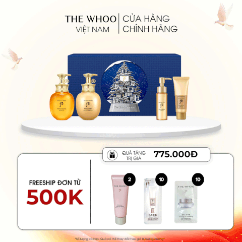 Bộ Sữa Tắm Và Dưỡng Cơ Thể Whoo Spa Body Set 2pcs Special Set