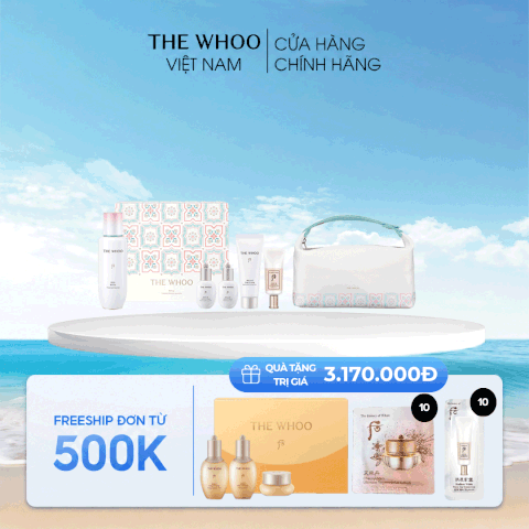 Bộ Tinh Chất Khởi Nguồn Whoo Bichup First Moisture Danhase Y25 Set