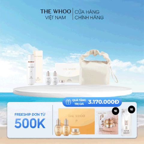 Bộ tinh chất khởi nguồn Whoo Bichup First Moisture Special Set