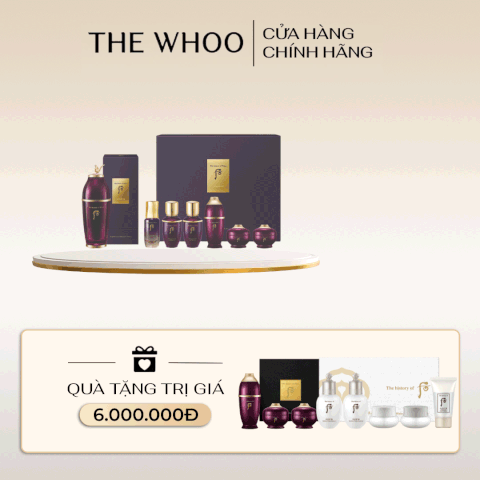 Bộ Tinh Chất Kiệt Tác Hoàn Lưu Cao Whoo Imperial Youth Recovery Serum Special Set