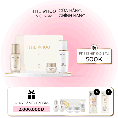Bộ Tinh chất Trẻ Hóa Whoo Bichup Anti Aging Trial Set Y25