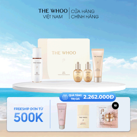 Bộ Tinh chất Trẻ Hóa Whoo Bichup Treatment Special Set