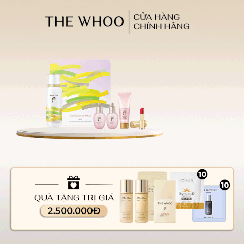 Bộ Tinh chất Trẻ Hóa Whoo Bichup First Care Moisture Anti-Aging Essence SE