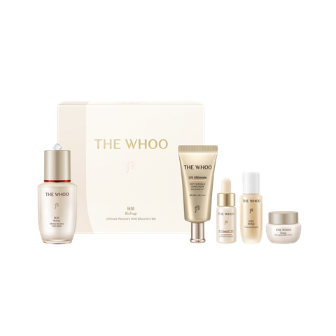 [KOL x The Whoo] Bộ Tinh chất Trẻ Hóa Whoo Bichup Ultimate Recovery Discovery Set
