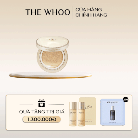 Cushion Trang Điểm Trẻ Hóa Gongjinhyang Mi Luxury Golden Cushion Glow